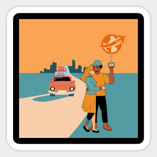 tRAVEL Sticker